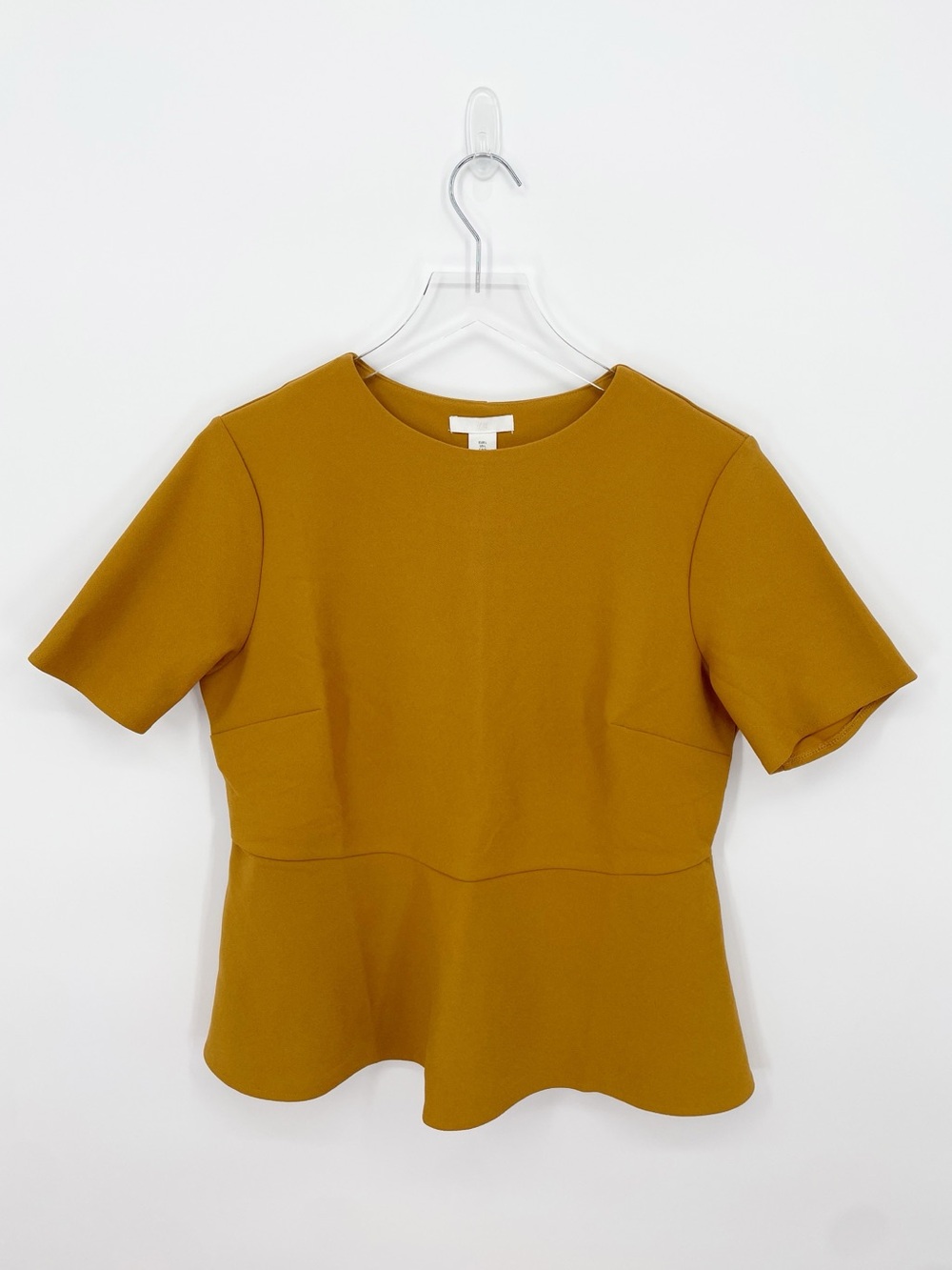 H&M Gold Blouse Shirt Top